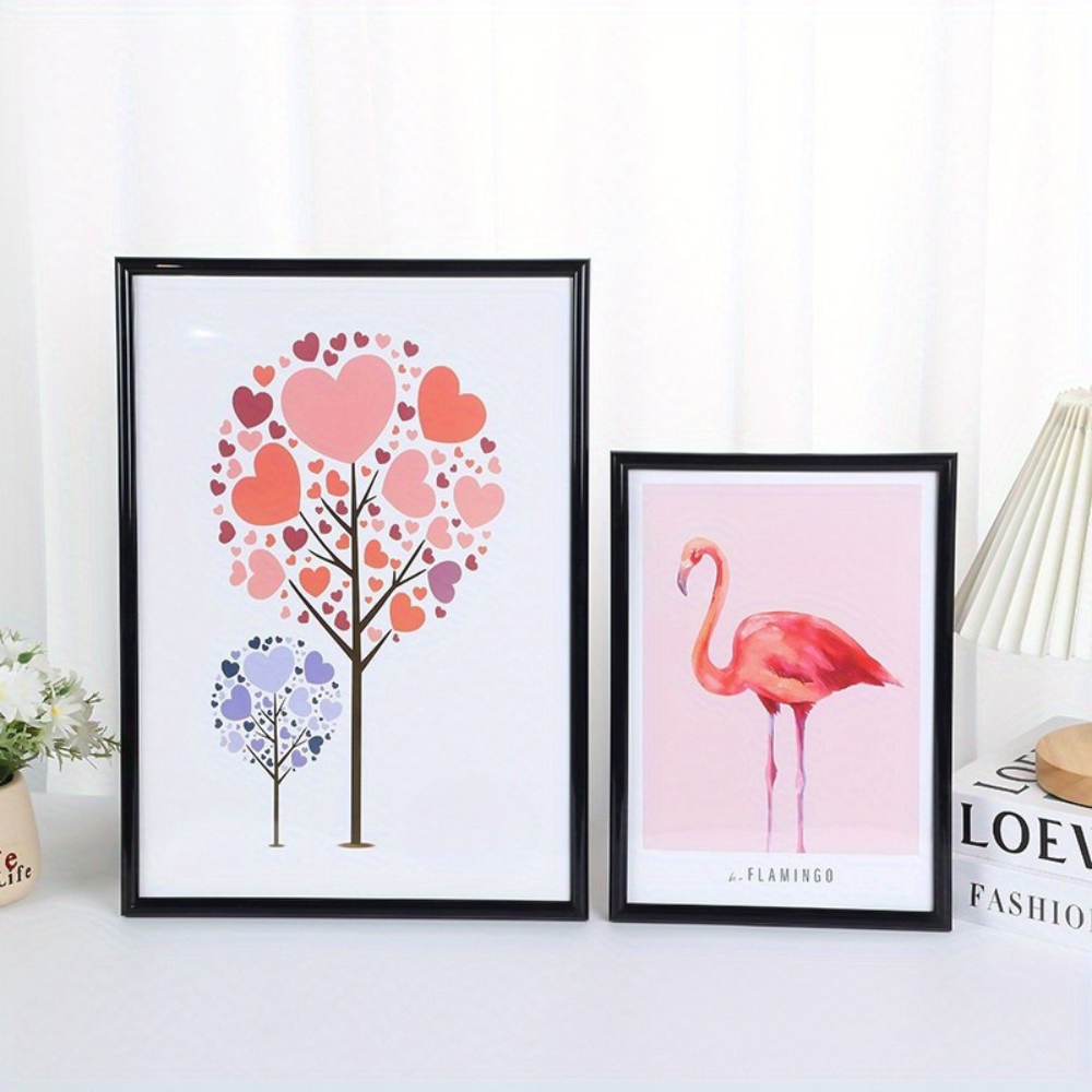 A3 Ramuppsättning Modern Plastväggsdisplay