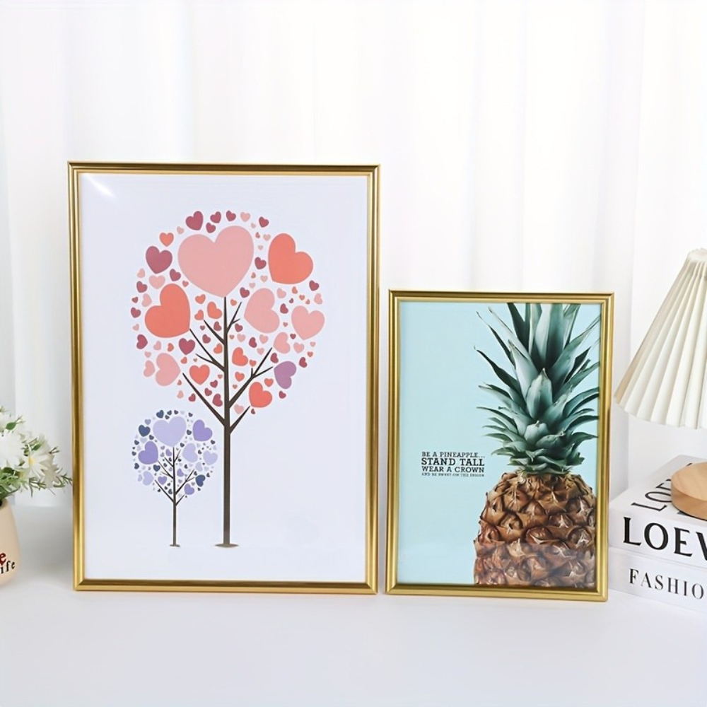 A3 Ramuppsättning Modern Plastväggsdisplay