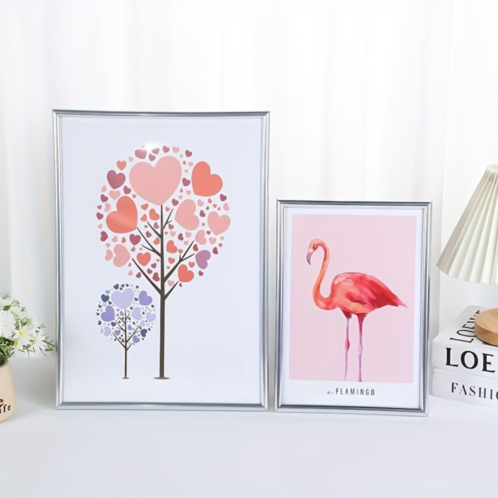 A3 Ramuppsättning Modern Plastväggsdisplay