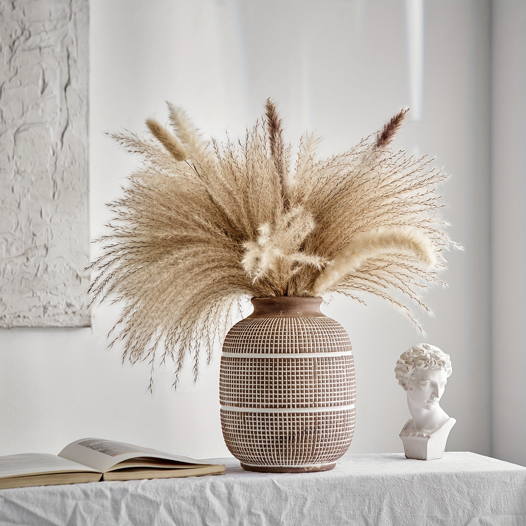Rustik geometrisk vas - Naturlig atmosfär för ditt hem