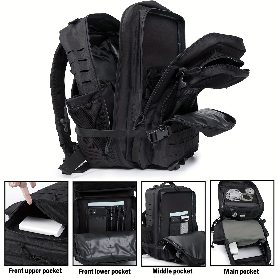 Tac45 Vandringsryggsäck 45L