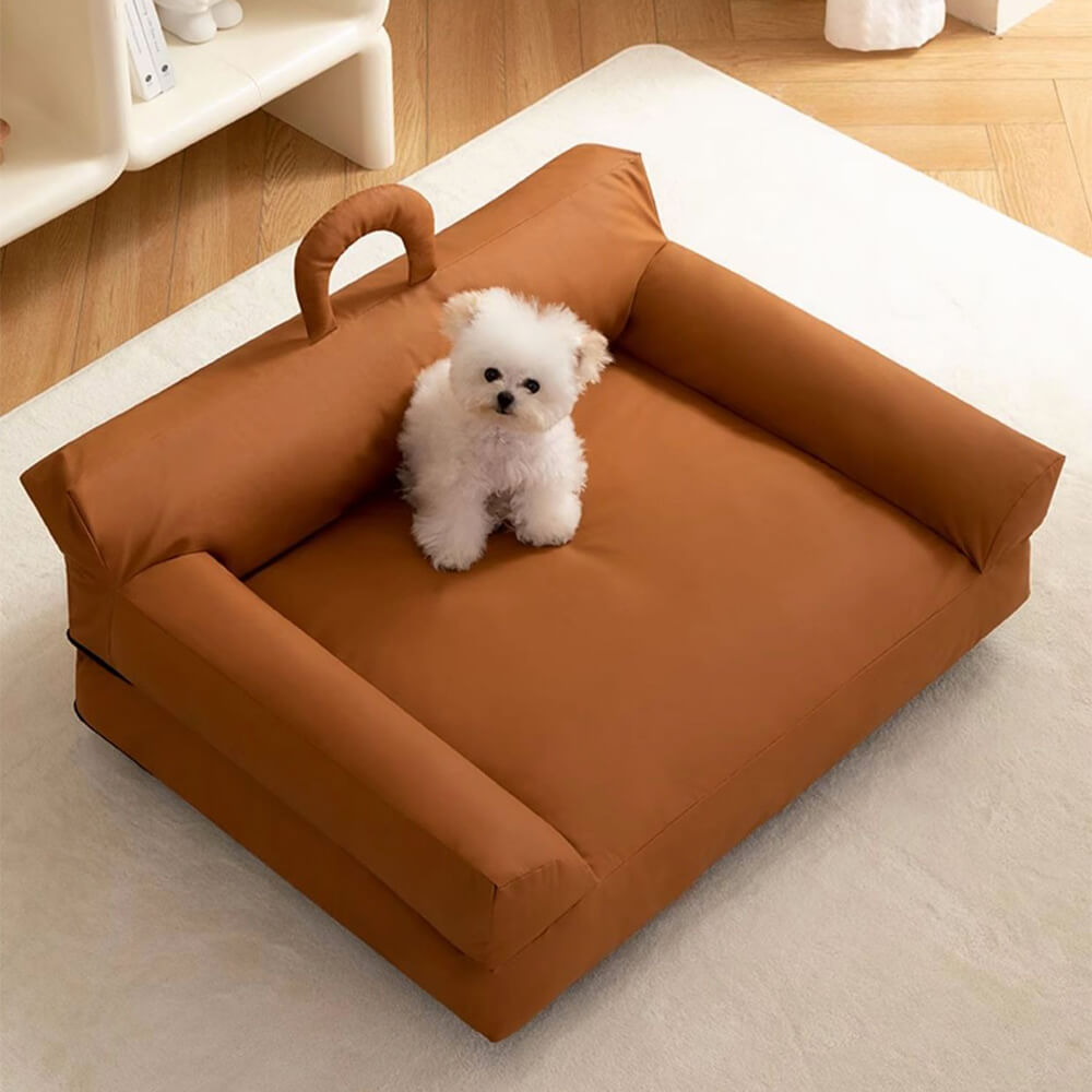 Elevated Pet Sofa Bed Stilig Vattentät Ergonomisk Komfort