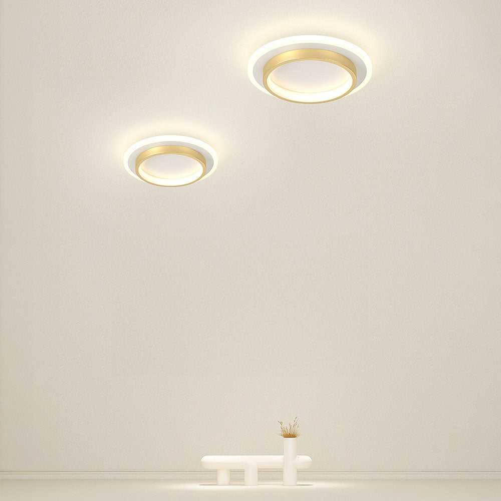 Elegant LED Hallway Ceiling Lamp | 8.3" eller 9.4" Metall & Akryl Armatur | Energisparande | Brick by Brick