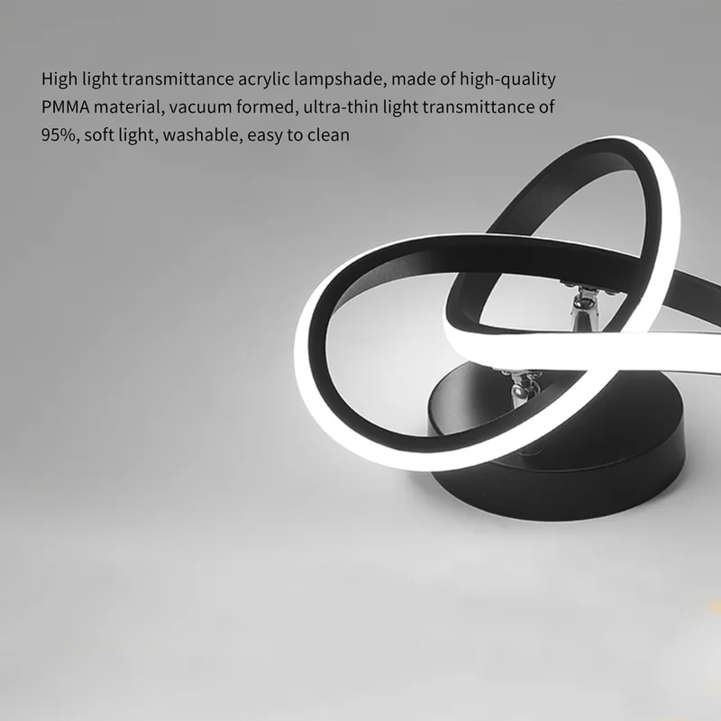 Taklampa med LED Svart metalram