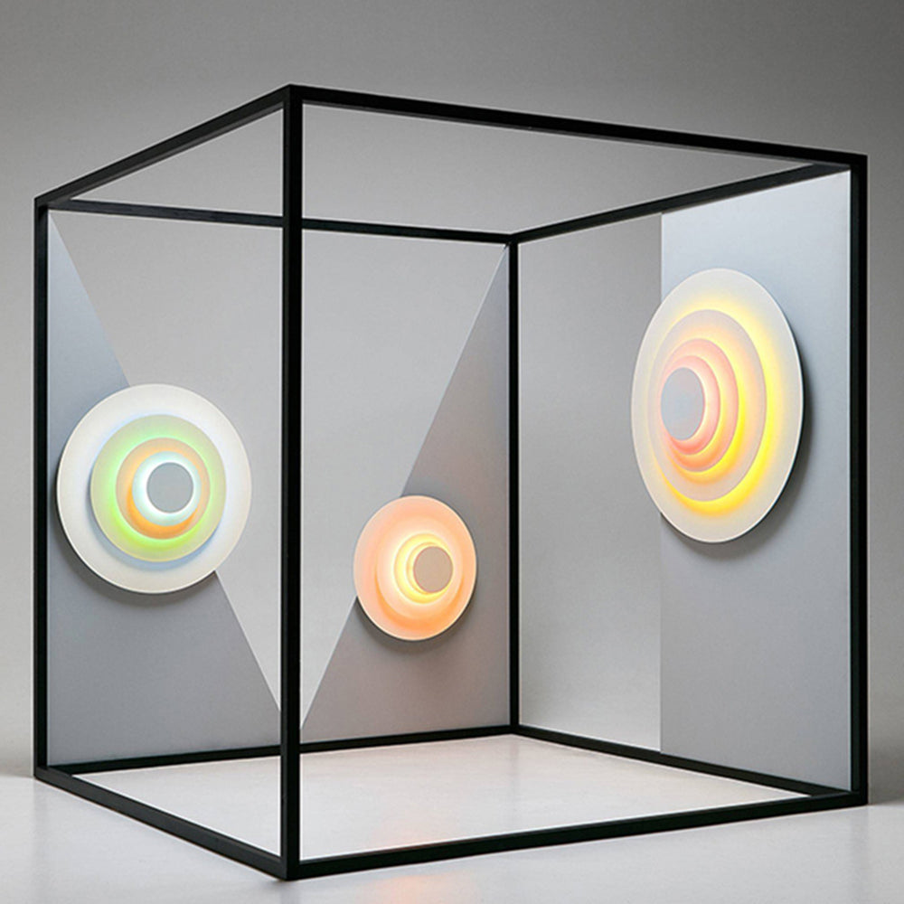 Morandi Modern Design LED Vägglampa Rosa/Blå/Gul Vardagsrum Metal