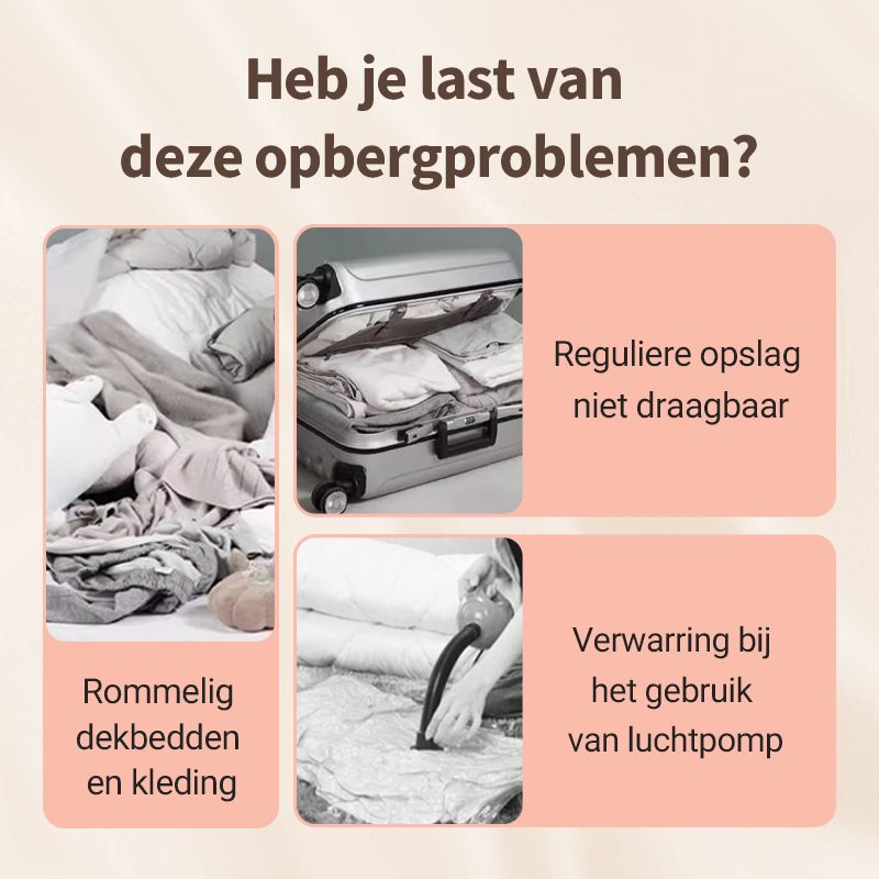 Carvallo - Komprimerade förvaringspåsar