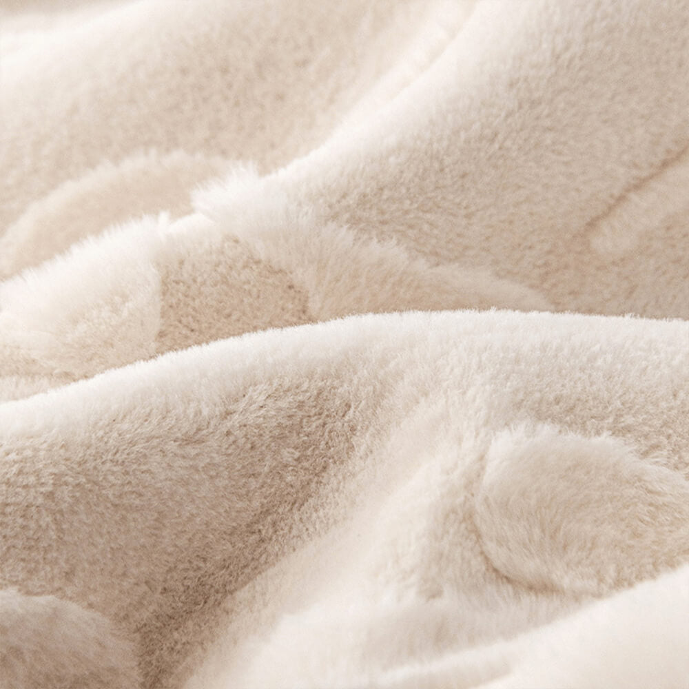 Branch Jacquard Elegant Decorative Plush Non-Slip Sofföverdrag