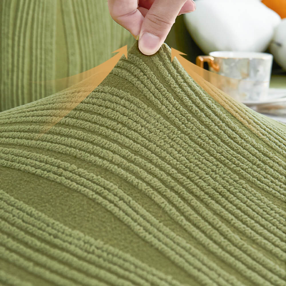 Jacquard Stretch Full-Cover Anti-scratch Soffaöverdrag Mjuk Djurvänlig
