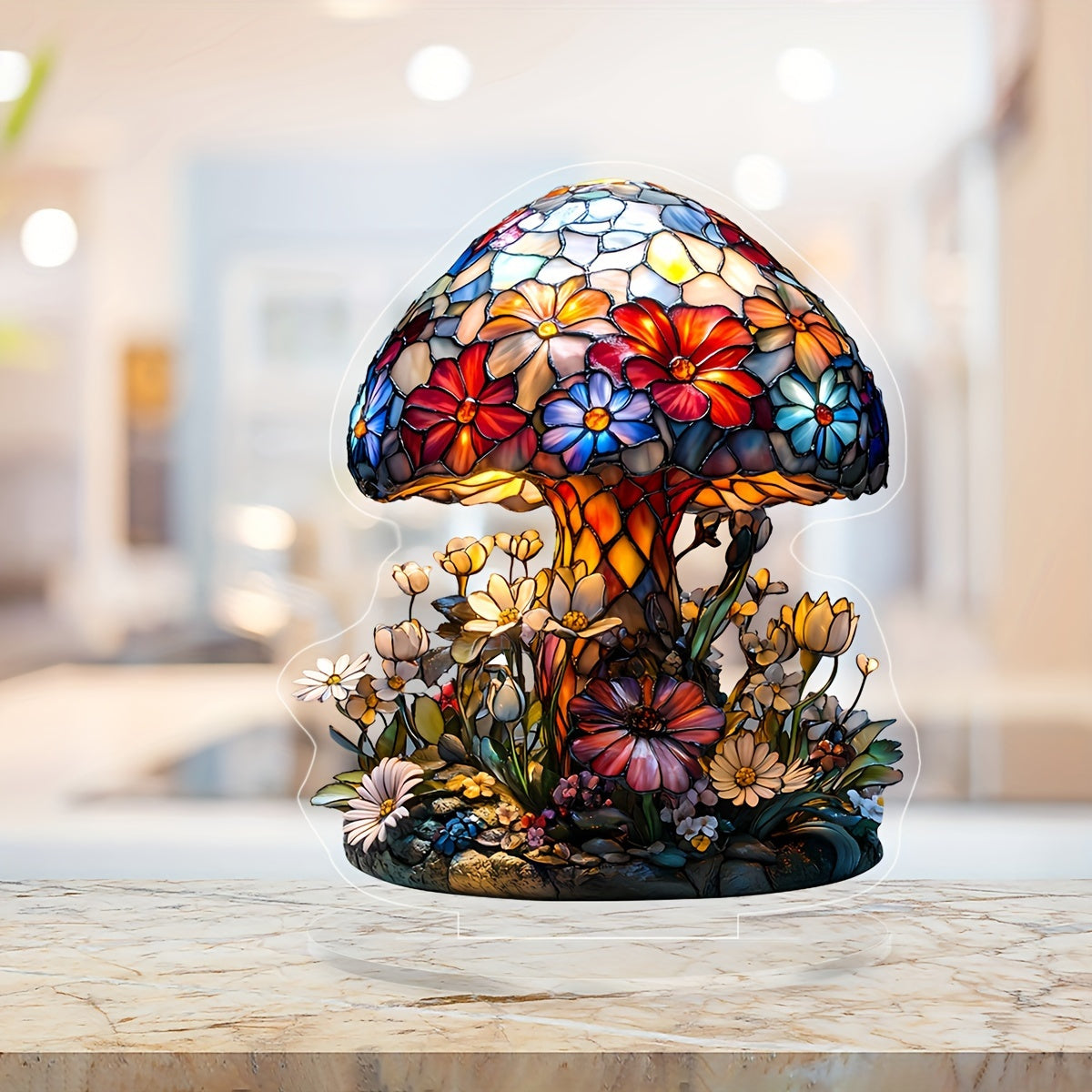 DecoLicht - Art Deco Akryl Svamp Bordslampa