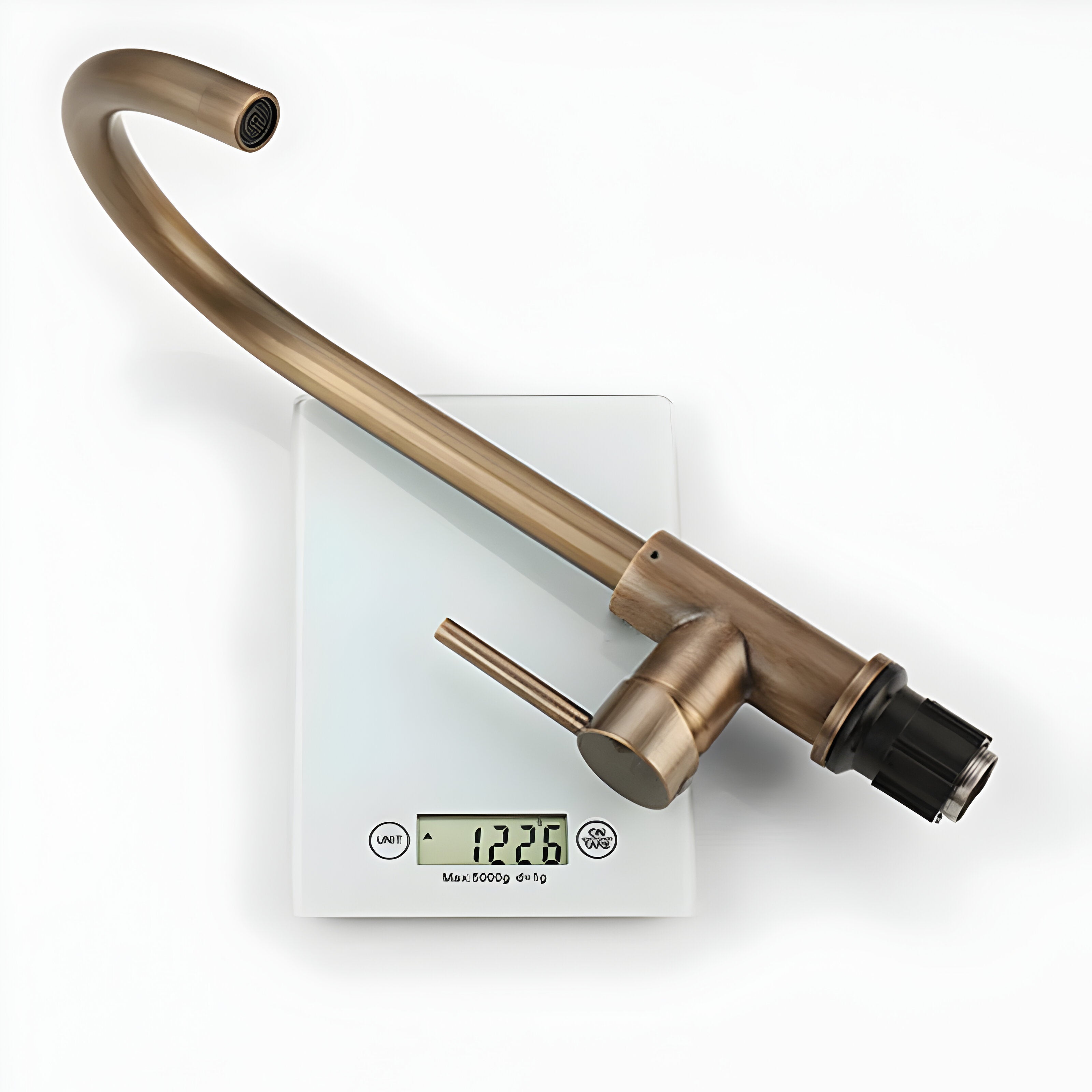 TapWise Köksblandare – Enkel Spaksmixer Tillverkad av Solitt Mässing