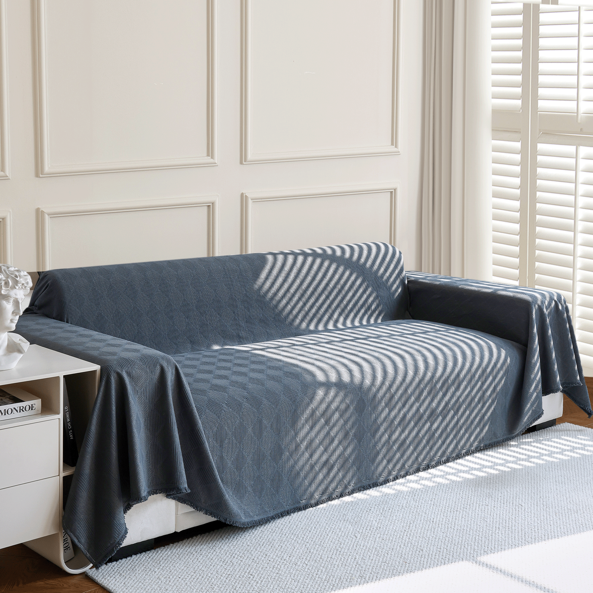 Dold Ädelstensofföre - Modern, Stilig & Hållbar Soffskydd