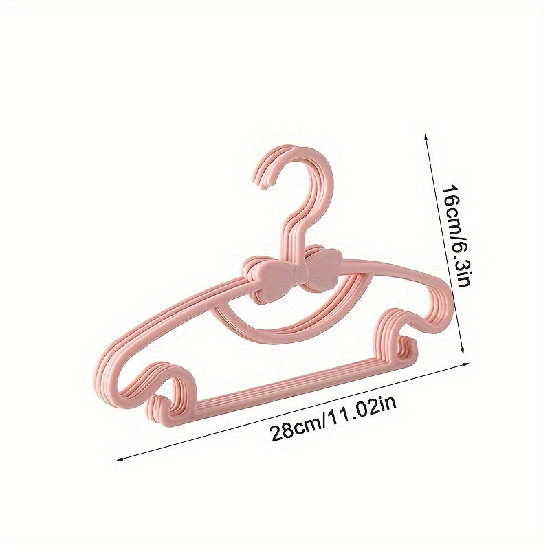 Hållbara Kroklistor för Barn - Söt Båge Design, Lätta och Platsbesparande