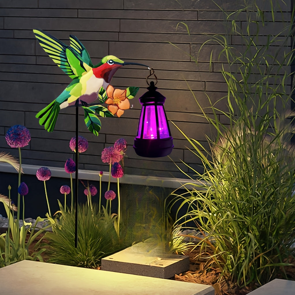 Utomhus solarlampor med Santa lykta