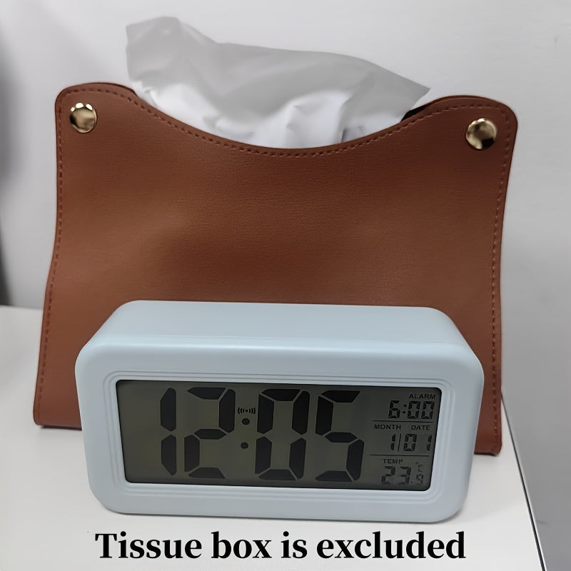 Digital väckarklocka med LCD-skärm - Datum- och temperaturvisning