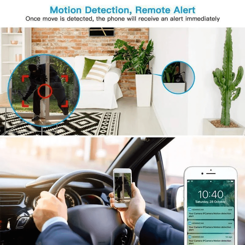 MINIGUARD CAM – 1080p Mini Kamera med magnetfäste & nattseende