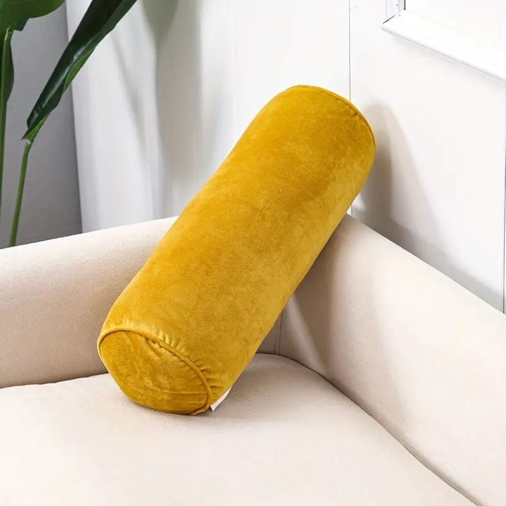 Plush Velvet Bolster Kudde