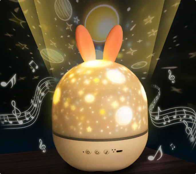 Stjärnprojektor – Förvandla ditt rum till en magisk värld för lugn sömn