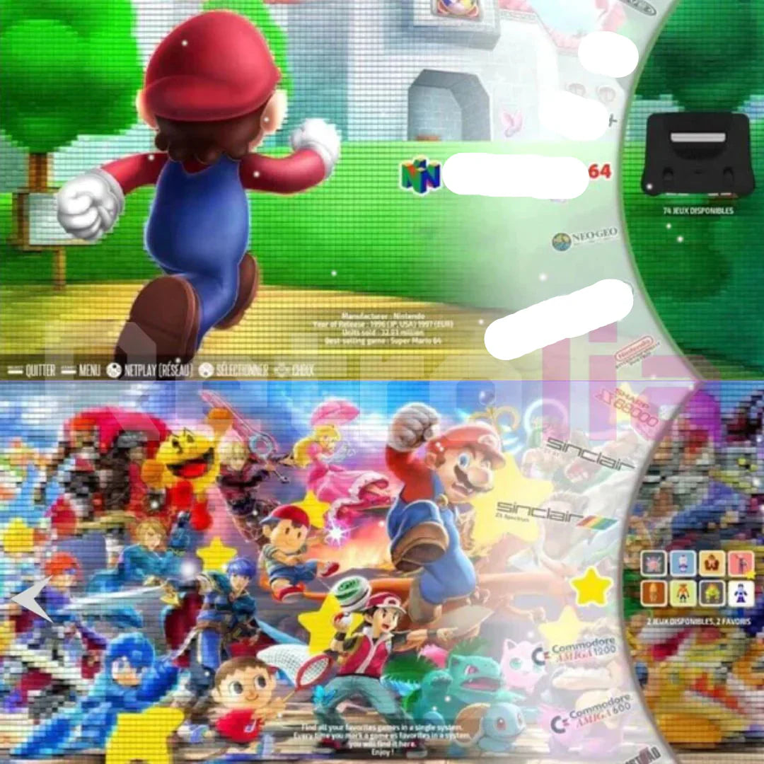 Retro Gaming Console 4K | 20000+ Spel System