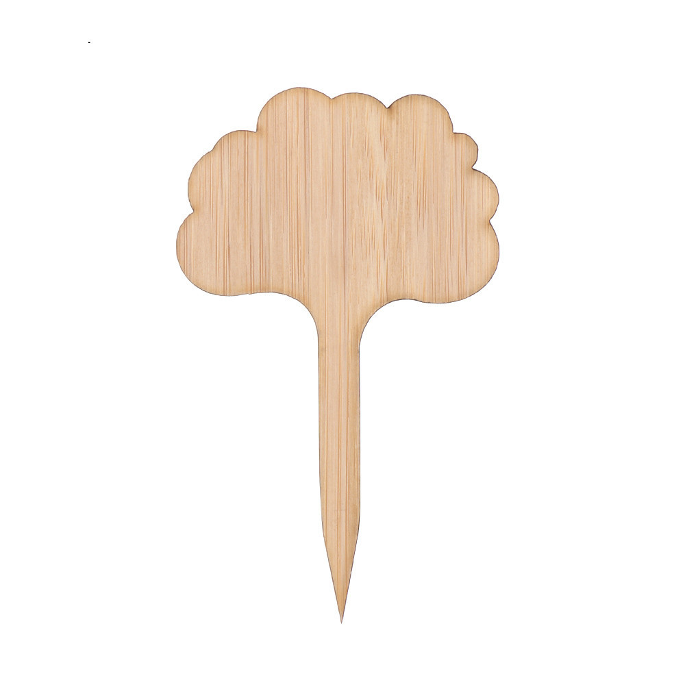 Trädsignalering i trä för trädgård och balkong – Åter skrivbara etiketter för örter och växter