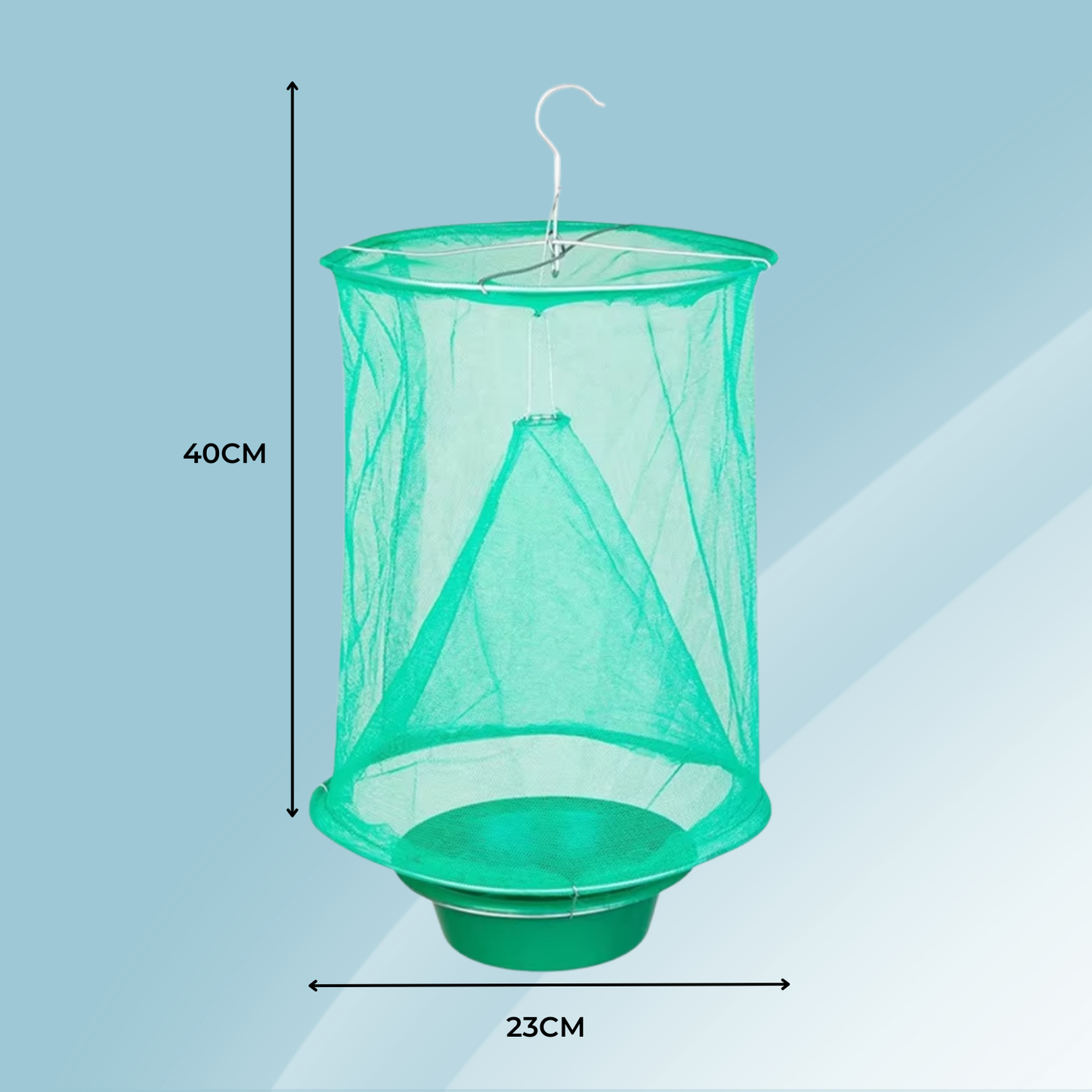 Carvallo – Slut med flugor i trädgården och huset