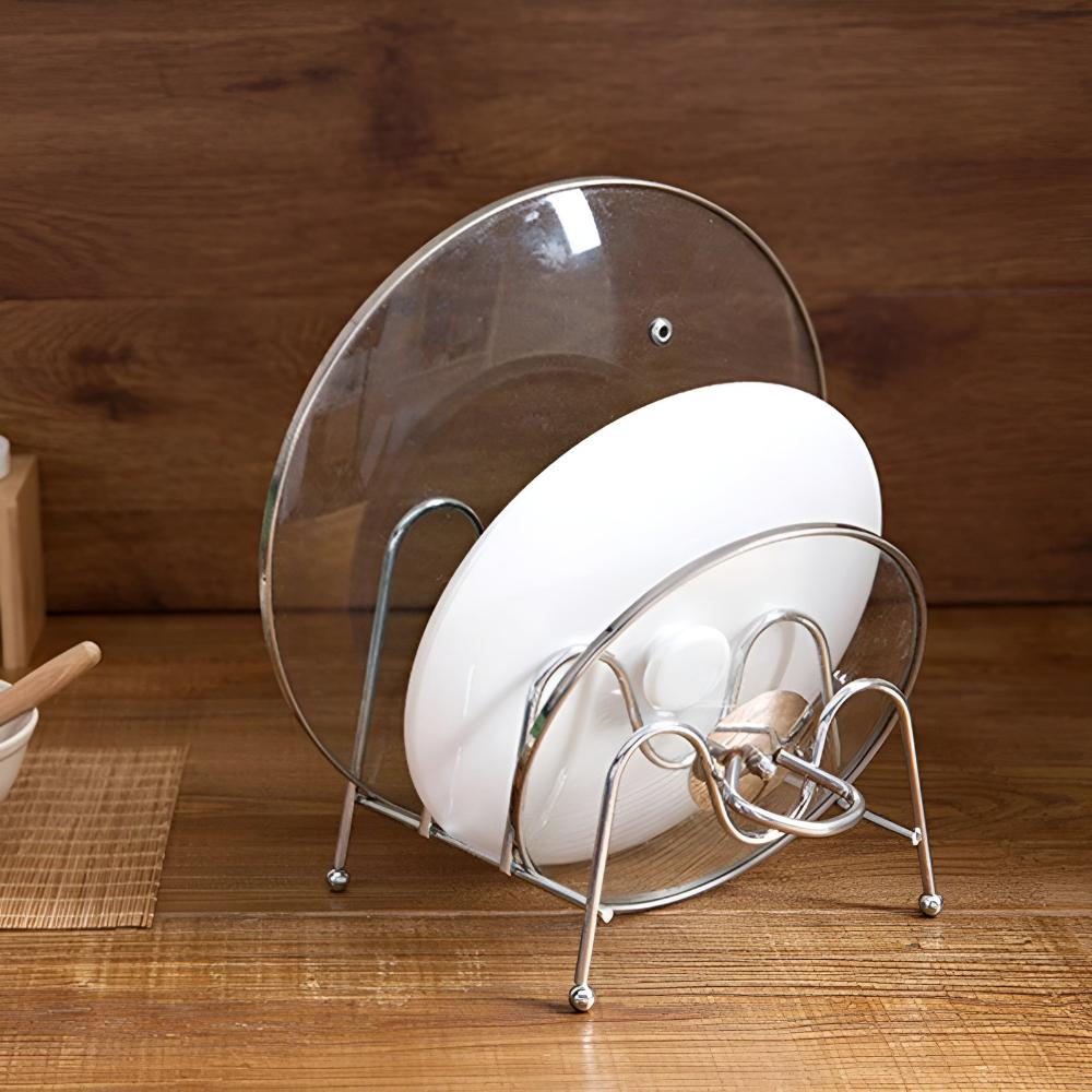 Multi-Layer Kastrullock Hållare Ställning