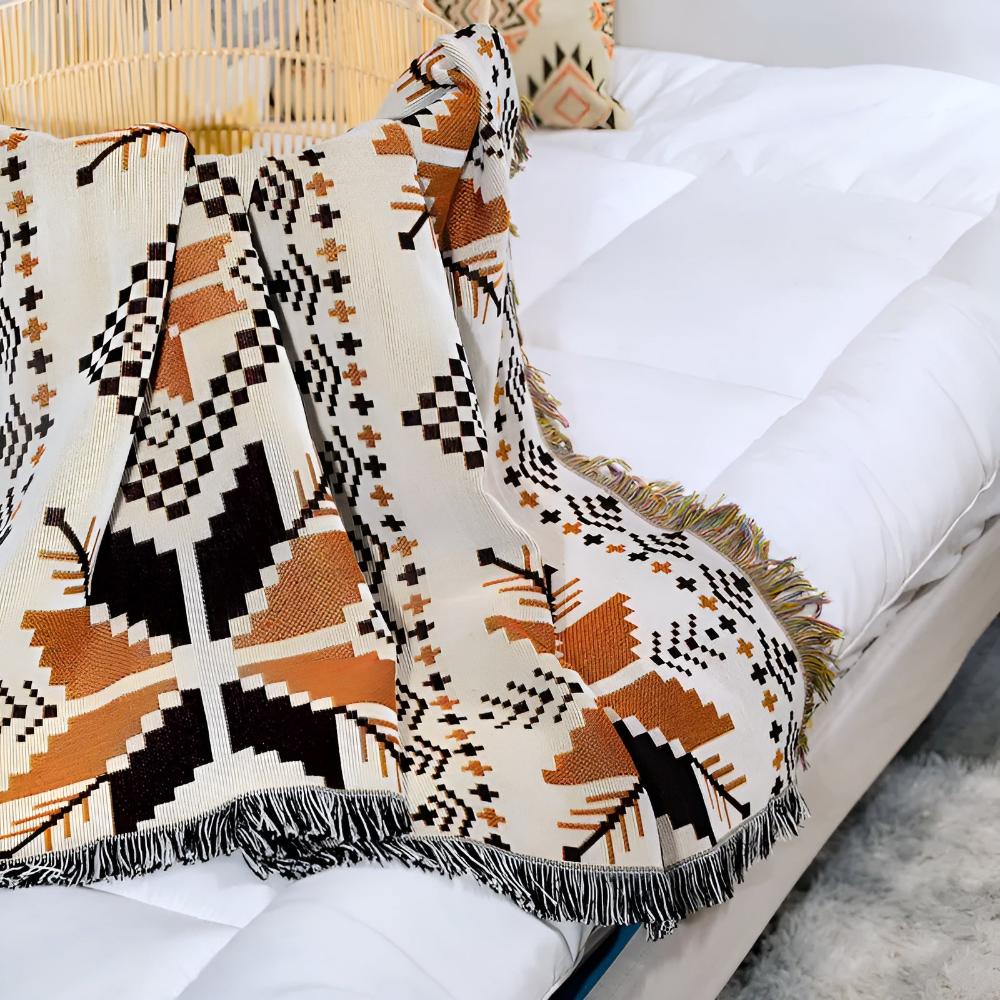 Maroccan Boho-mönster Picknickmat
