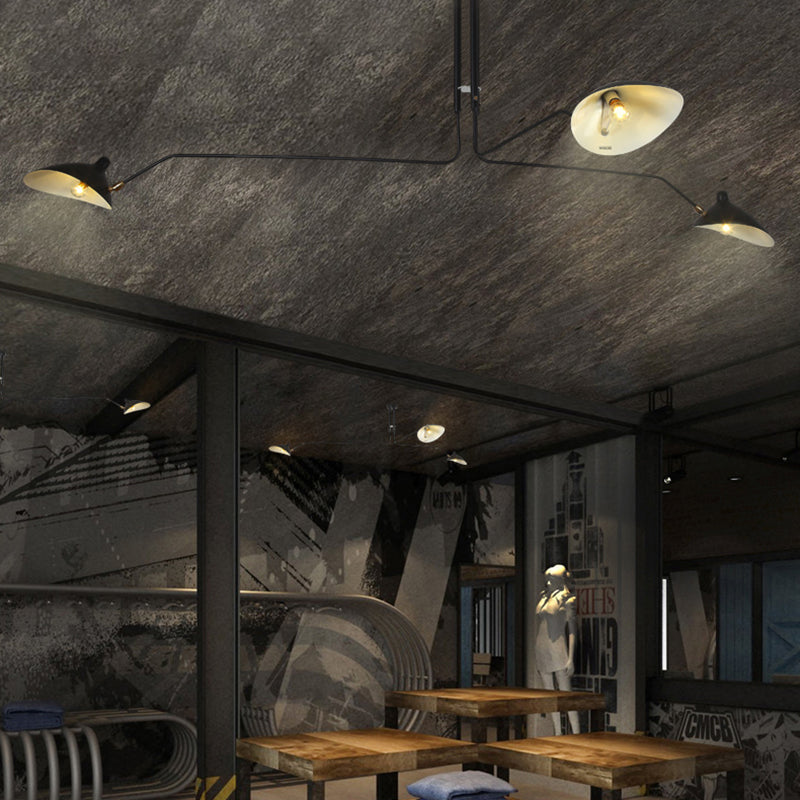 Modern Svart Hänglampa med Ankor - 2/3/5 Ljus