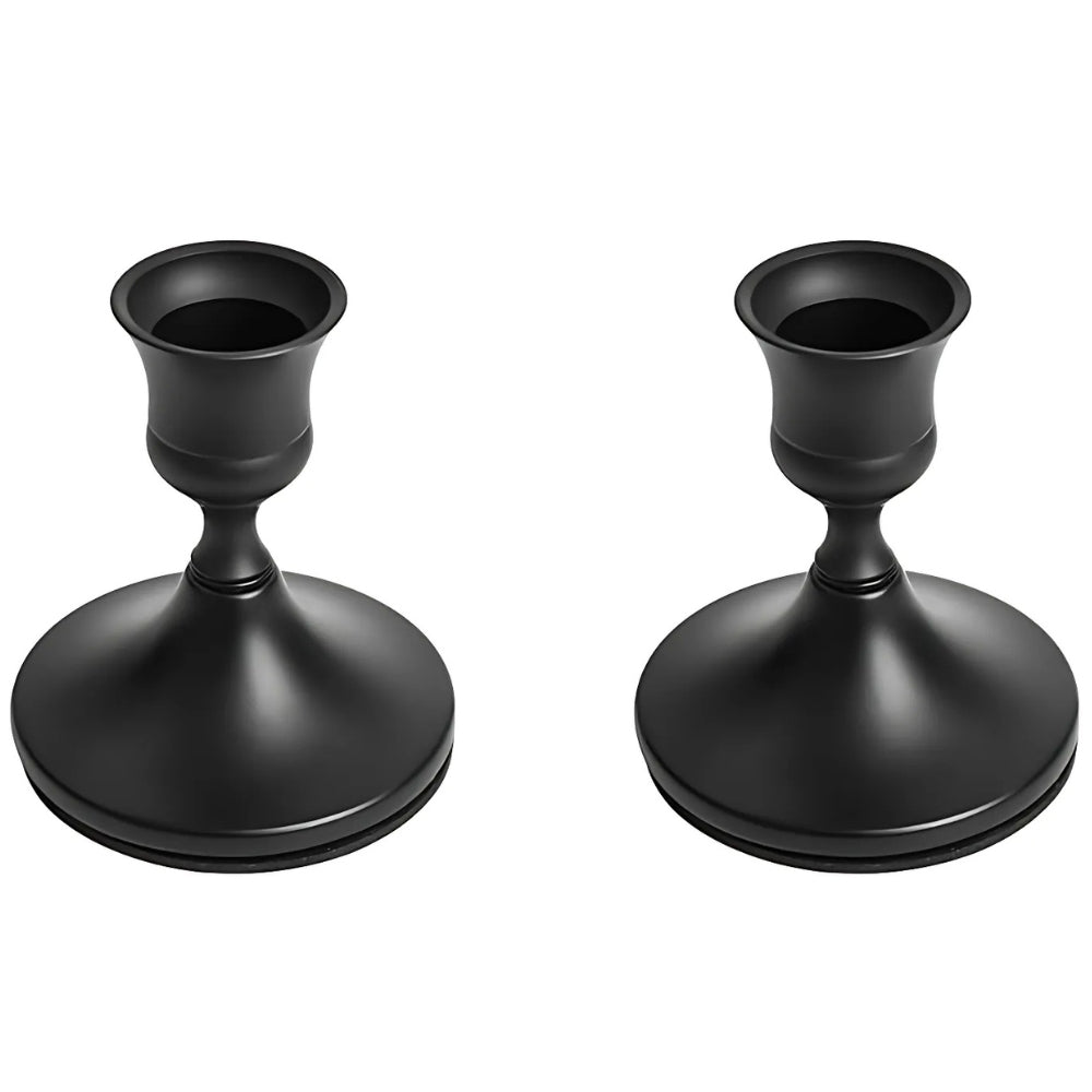 Glittrande Vintage Ljusstake | 2-dela Set