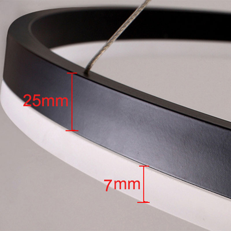 Arisha Modern Stor Hänglampa Vit Metall Sovrum Vardagsrum Tir-Cirkel