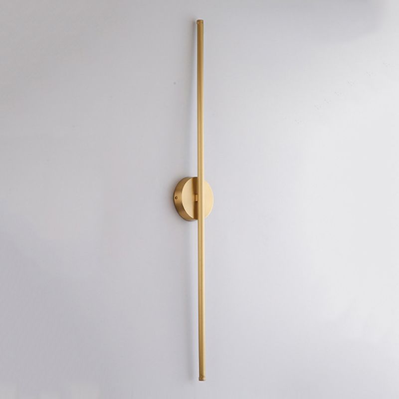 Elias Modern Linjär LED Vägglampa Guld, Inomhusbruk, Metall, Badrum