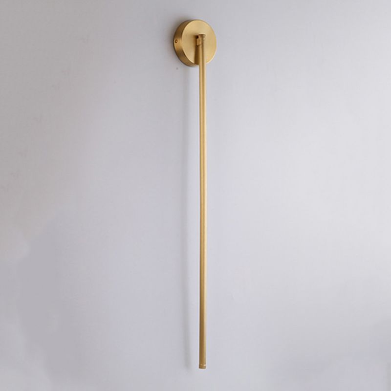 Elias Modern Linjär LED Vägglampa Guld, Inomhusbruk, Metall, Badrum