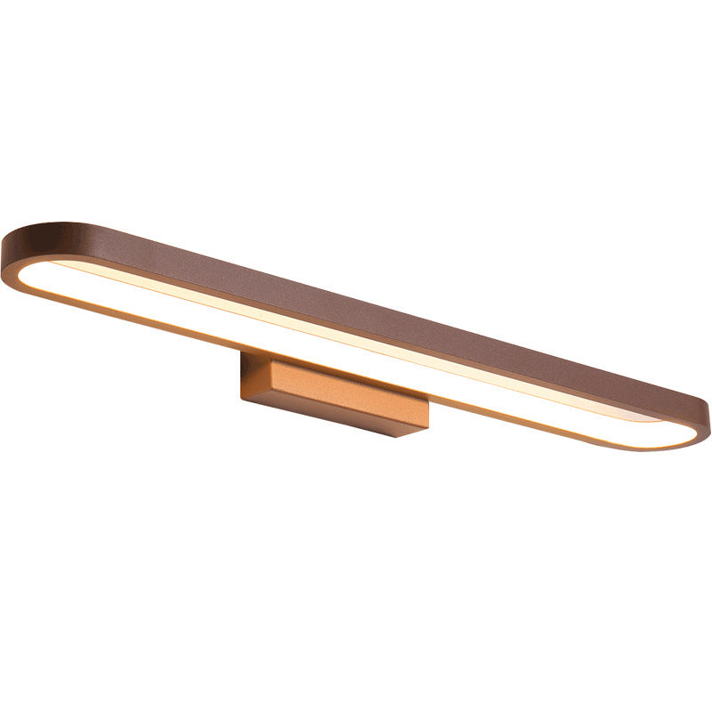 Leigh Modern Vägglampa Linjär, Guld, Sovrum/Badrum, Metall