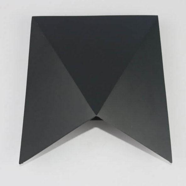 Modern minimalistisk origami-LED-vägglampa med 1 ljus