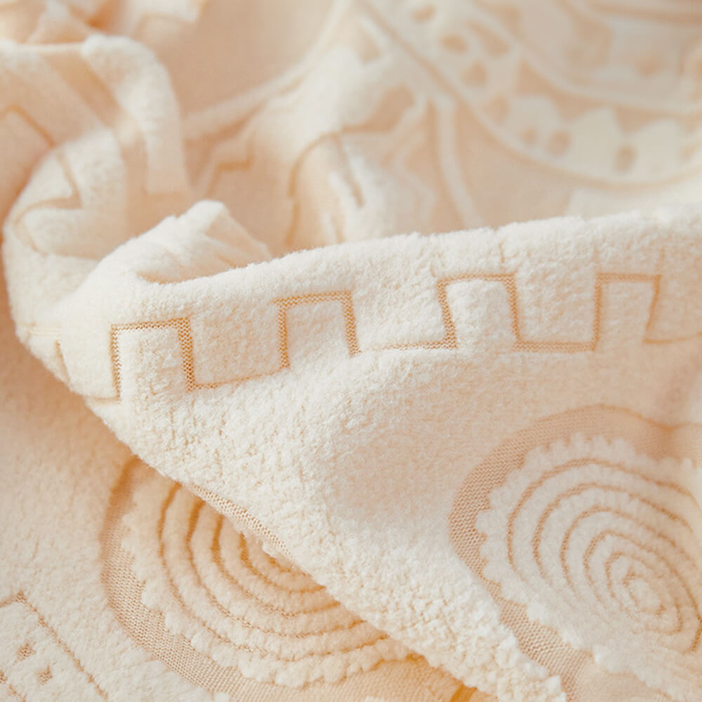 Bohemian Jacquard Stretch Heltäckande Anti-Slip Sofföverdrag