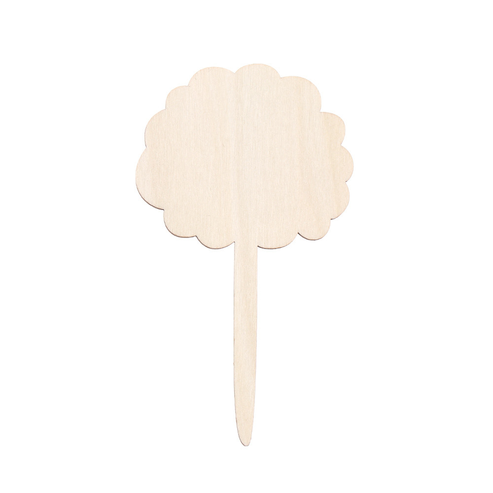 Trädsignalering i trä för trädgård och balkong – Åter skrivbara etiketter för örter och växter