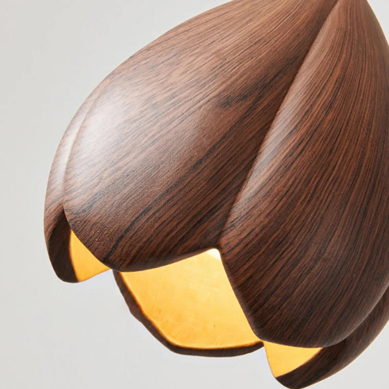 NatureGlow – Elegant klockformad pendellampa för mjukt ljus