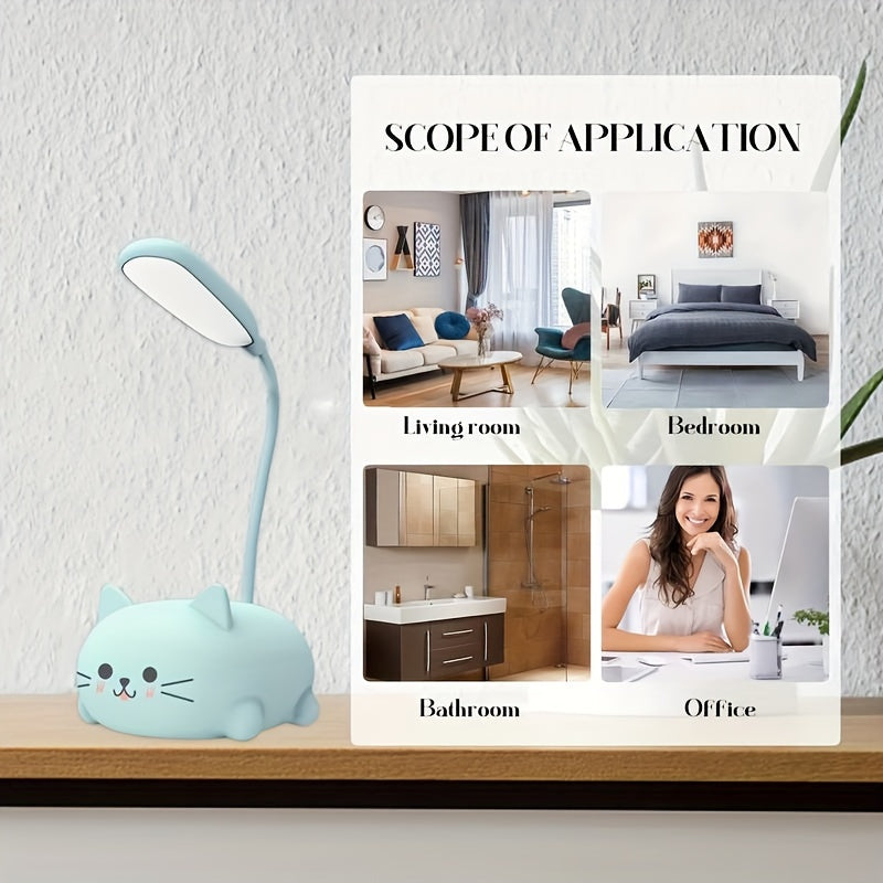 KatanaLicht - Justerbar LED Skrivbordslampa med USB Laddningsfunktion
