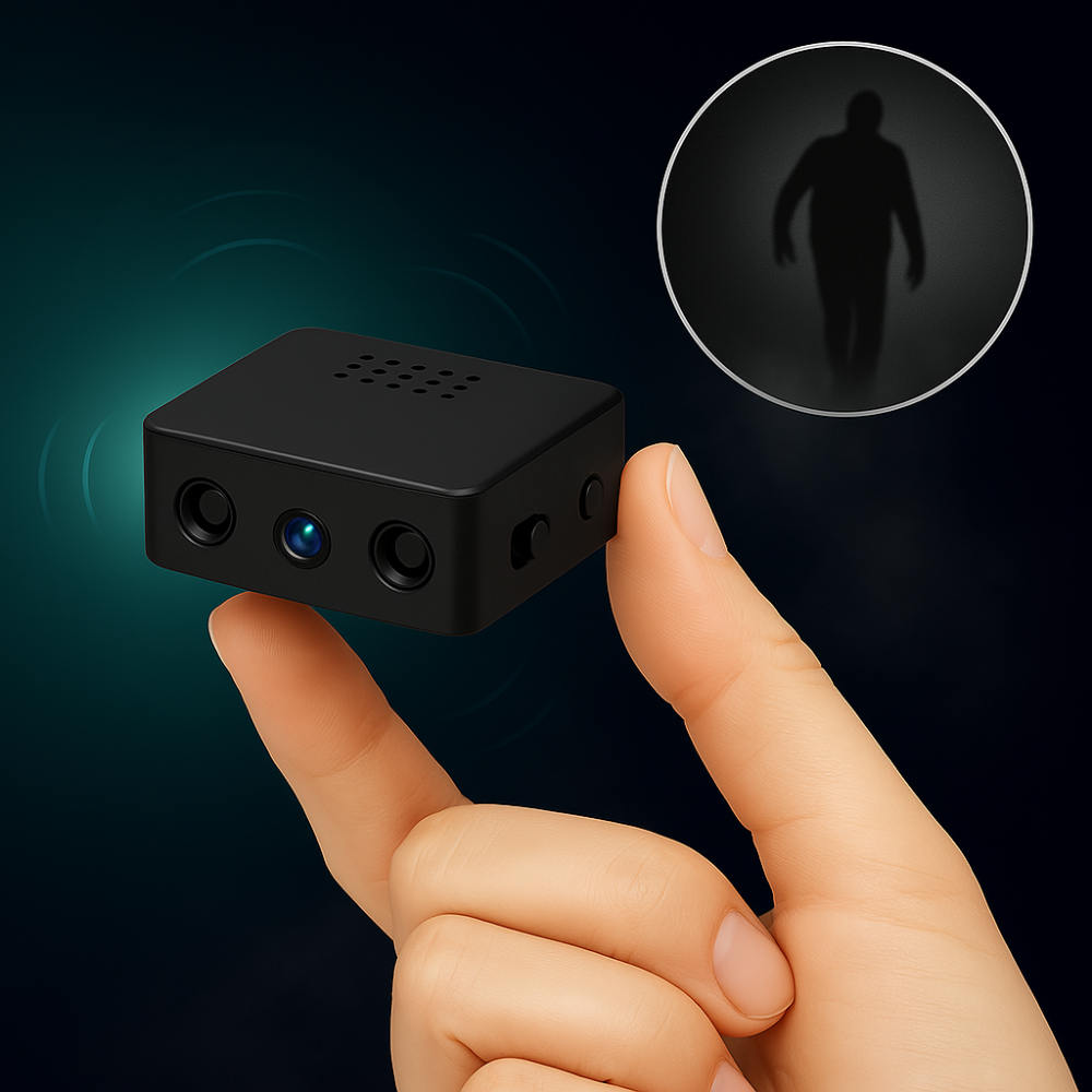 Trådlös HD-säkerhetskamera med nattseende