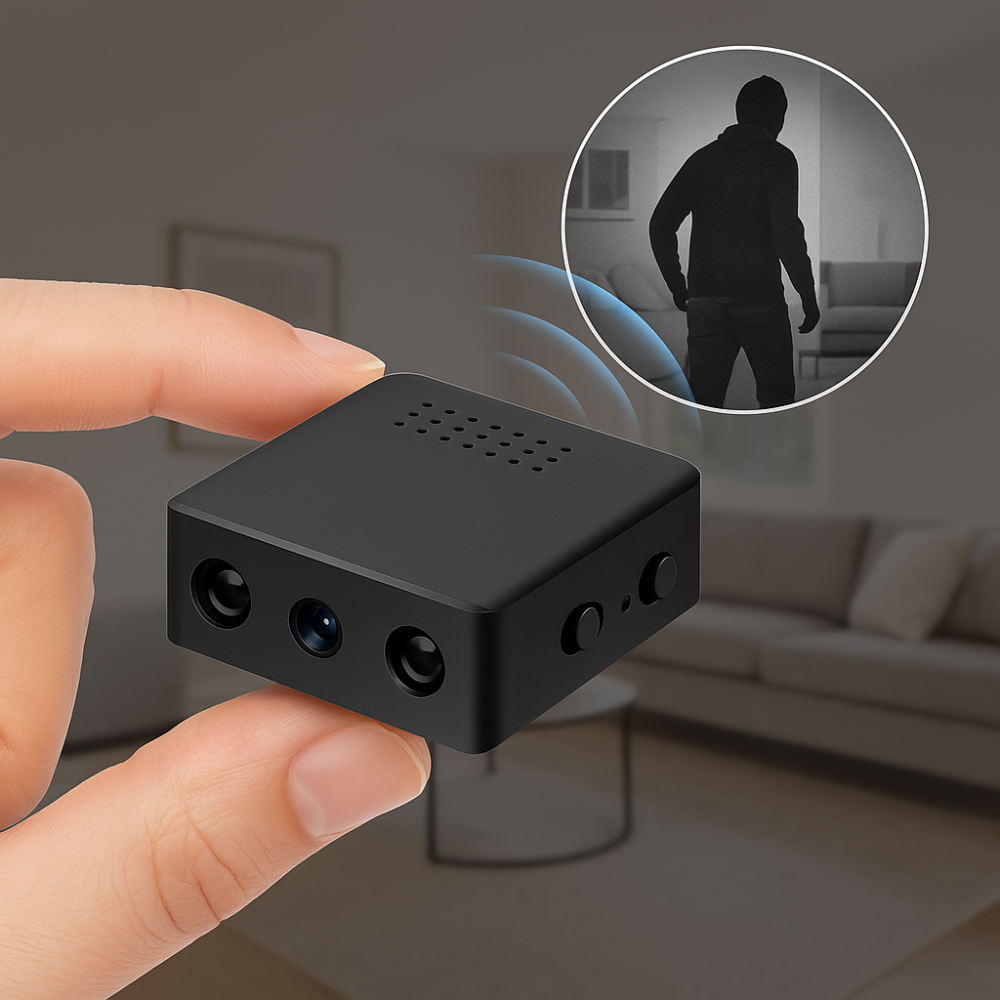 Trådlös HD-säkerhetskamera med nattseende