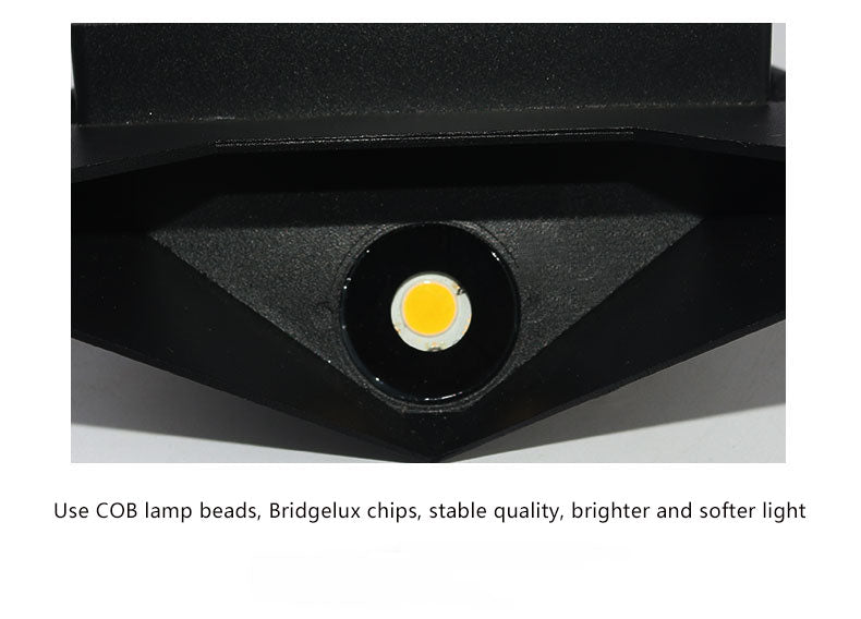 Modern minimalistisk origami-LED-vägglampa med 1 ljus