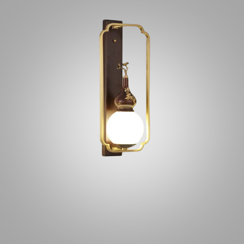 MessingLuxe - Tidsenlig Vägglampa