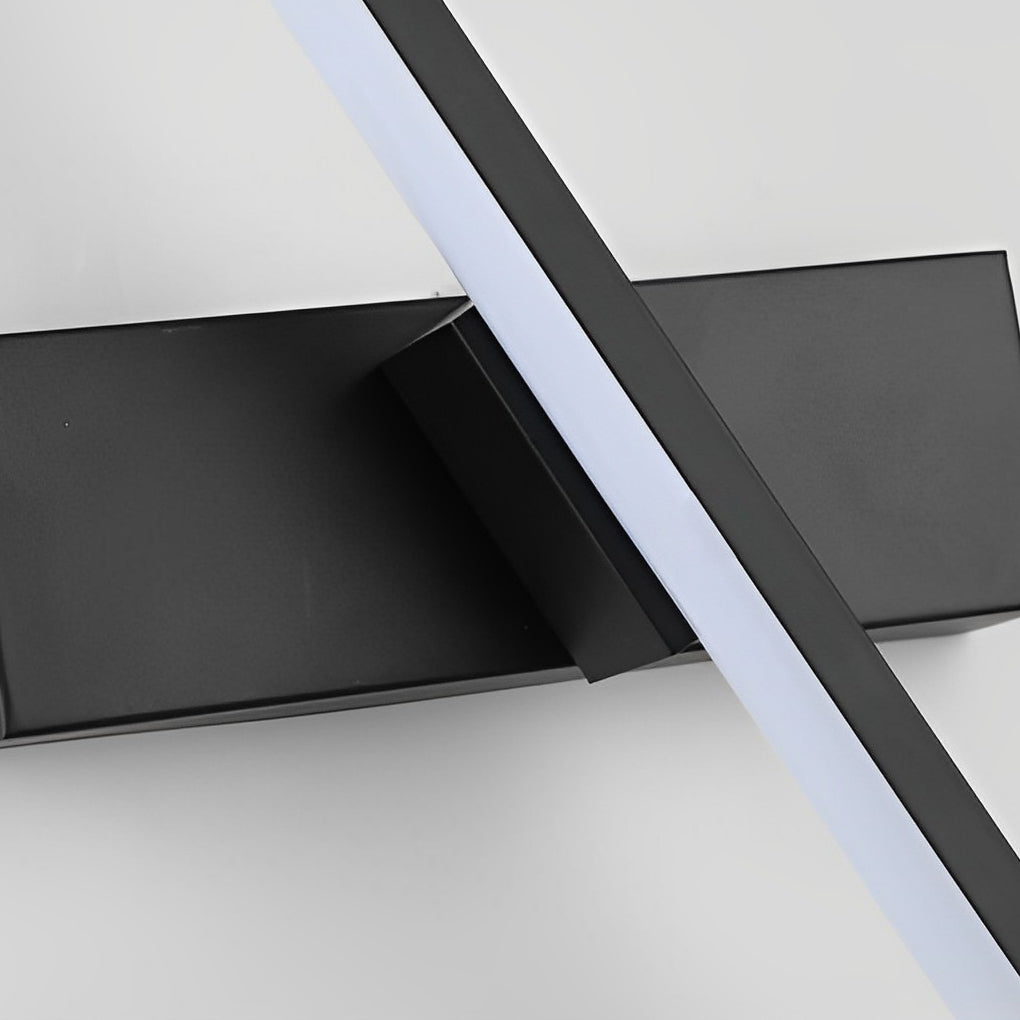 Draaibara LED-stripp Modern Vägglampa Väggsconces Belysning