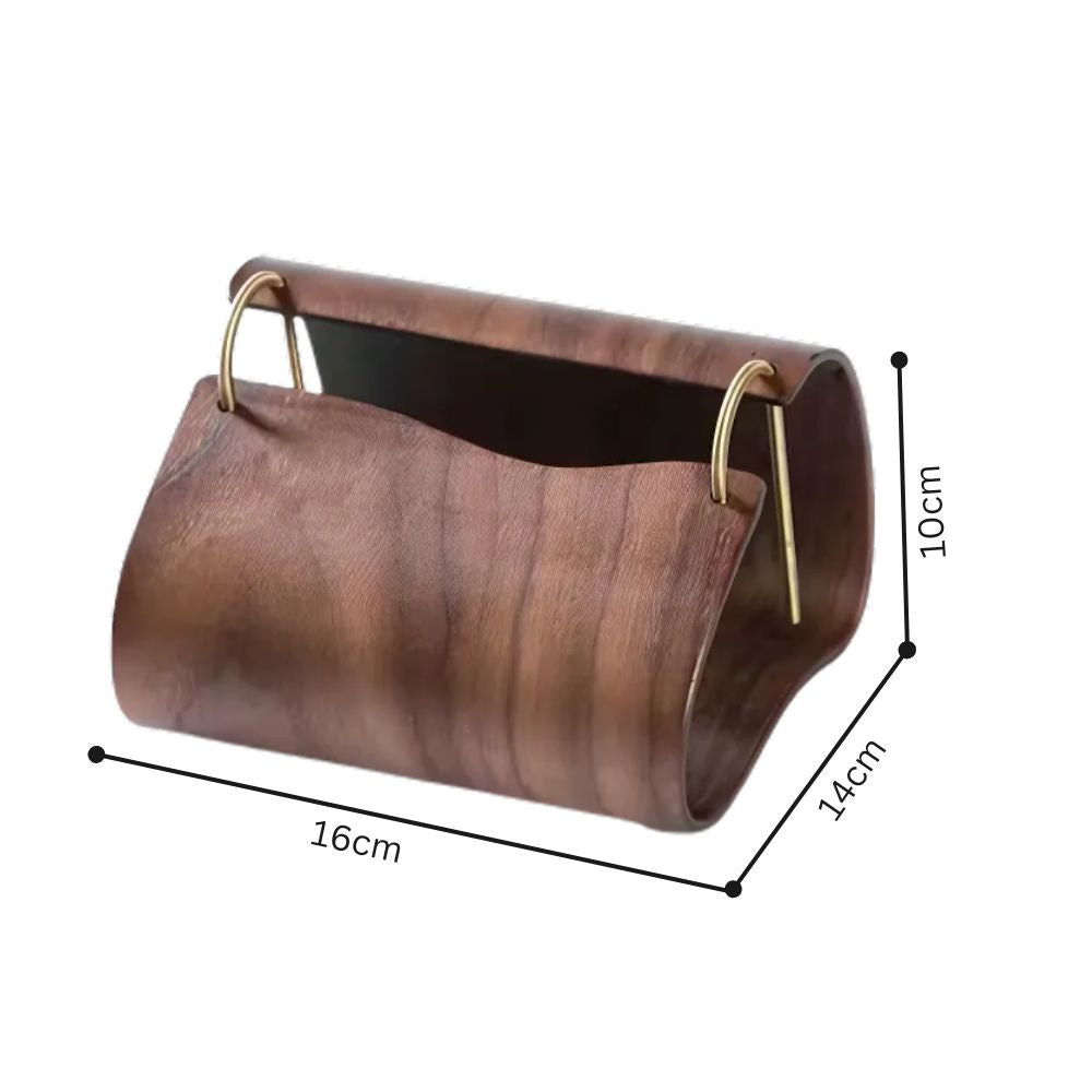 Träbrass vävnadshållare