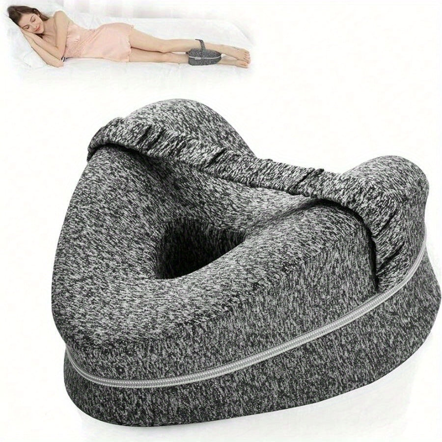 Ergonomiskt Sidliggande Kudde - Knäkudde med Avtagbart och Tvättbart Overdrag