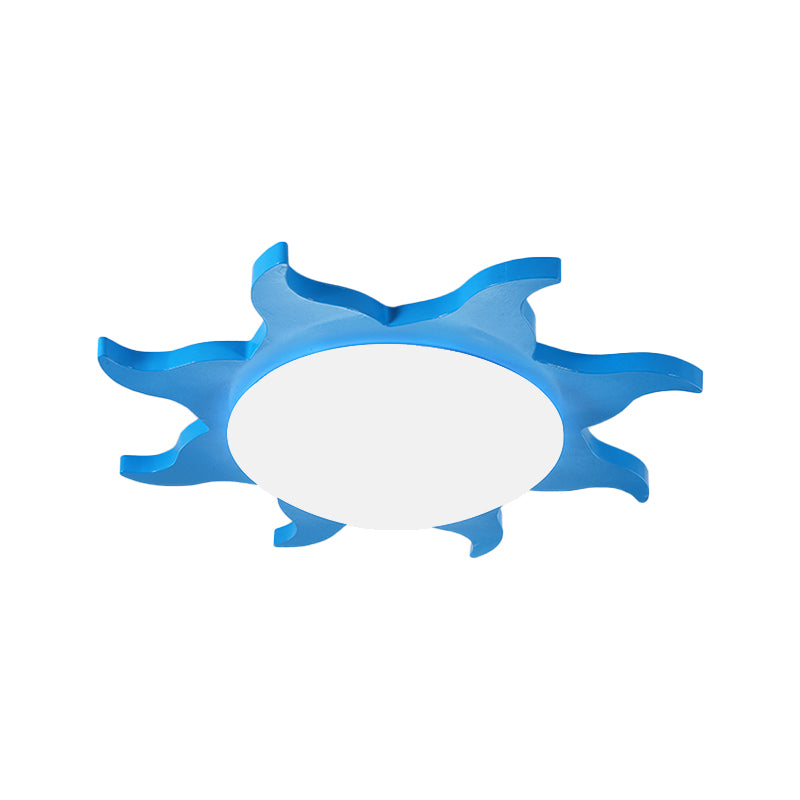 SunShape - Tecknad Trä Akryl Taklampa för Förskolan