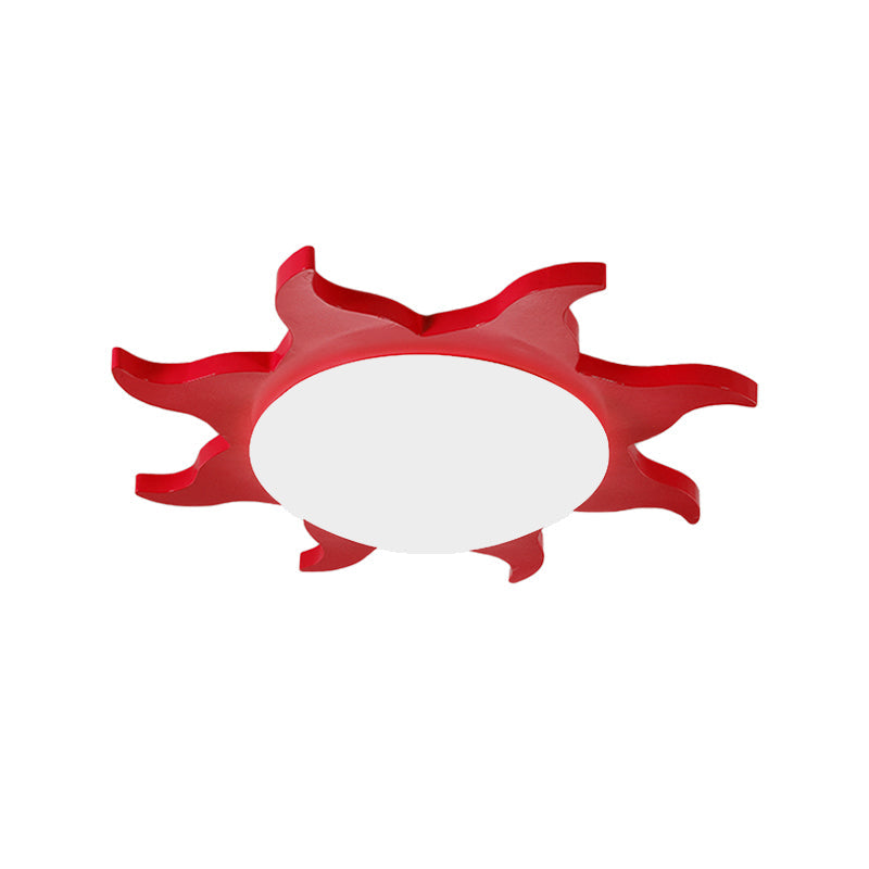 SunShape - Tecknad Trä Akryl Taklampa för Förskolan