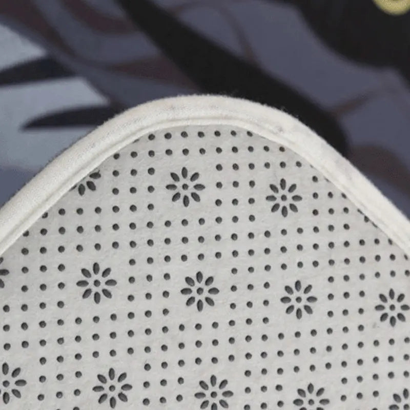 Plush Djurtryck Badmatta | Mjuk Halkfri Stor Badrumsmatta | Brick by Brick