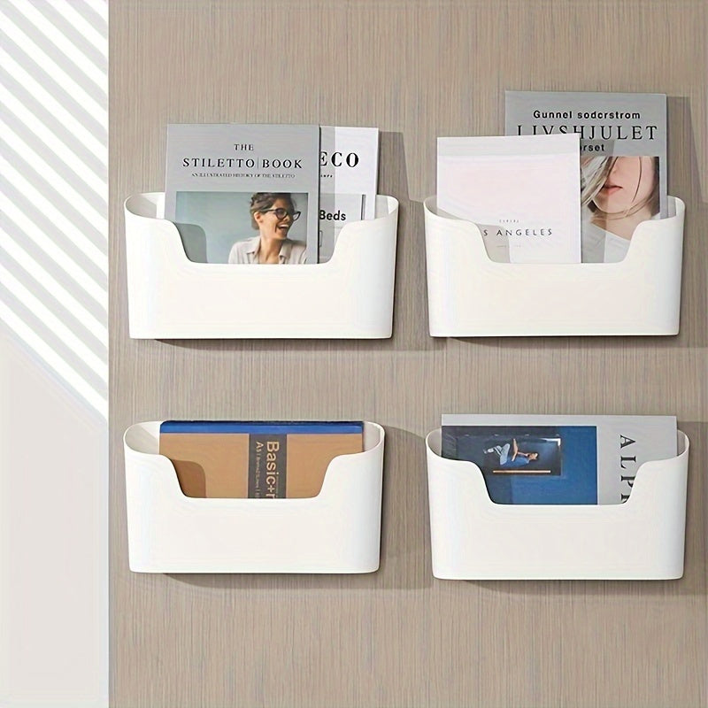 2-delars Väggorganisatörsset – Kompakt och Bekväm för Omedelbar Förvaring Utan Borrning