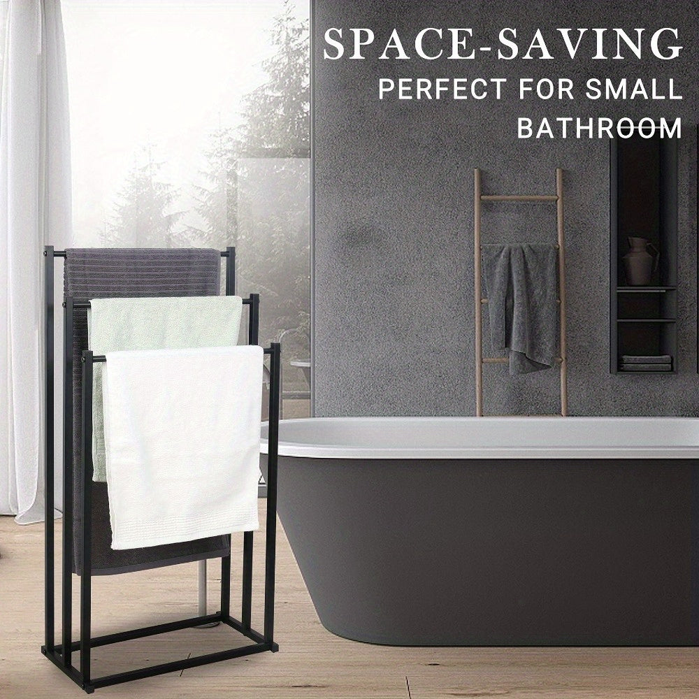 Praktisk Hängare för Handduk - För ett Prydligt Badrum