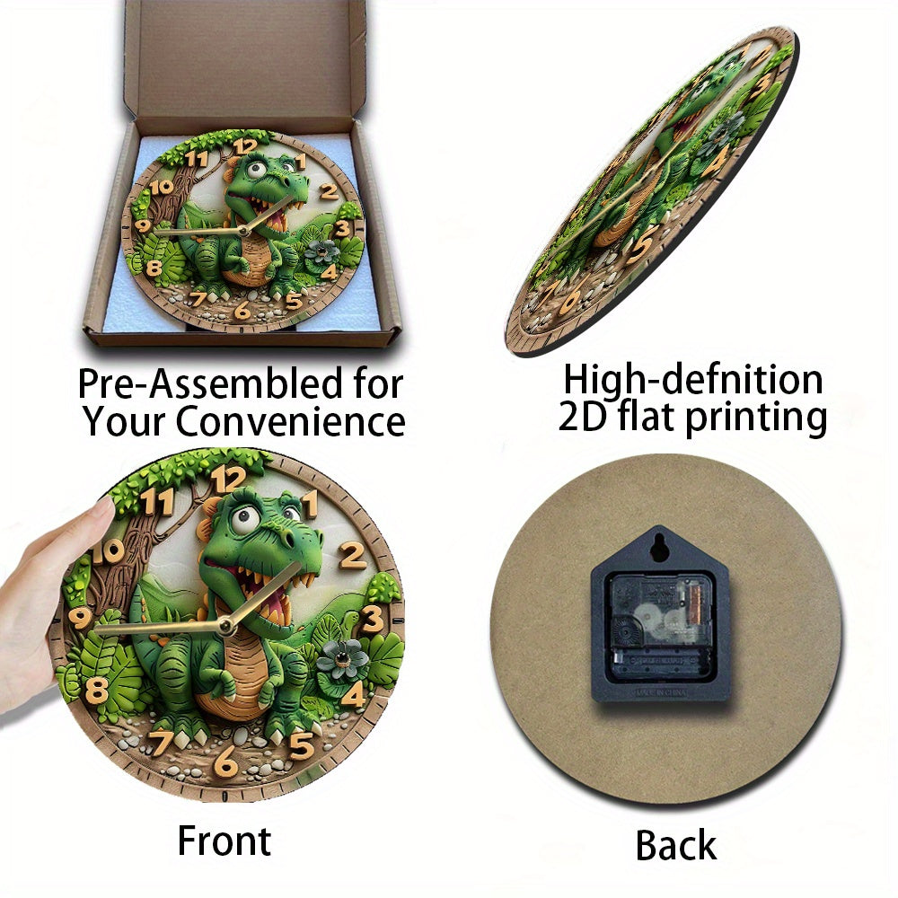 Dino Klockäventyr - Lär dig att berätta tid med roligt